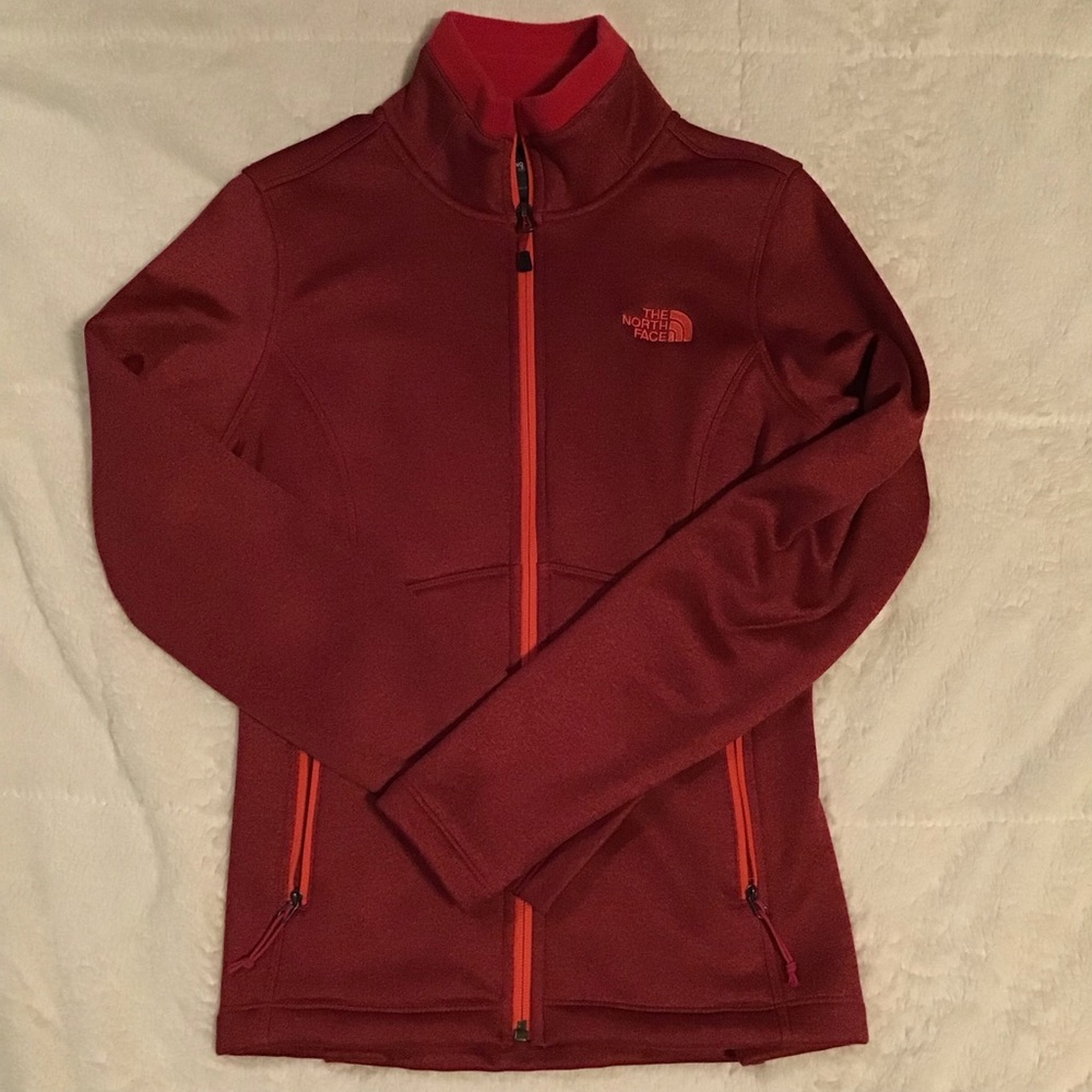 North Face pink jacket